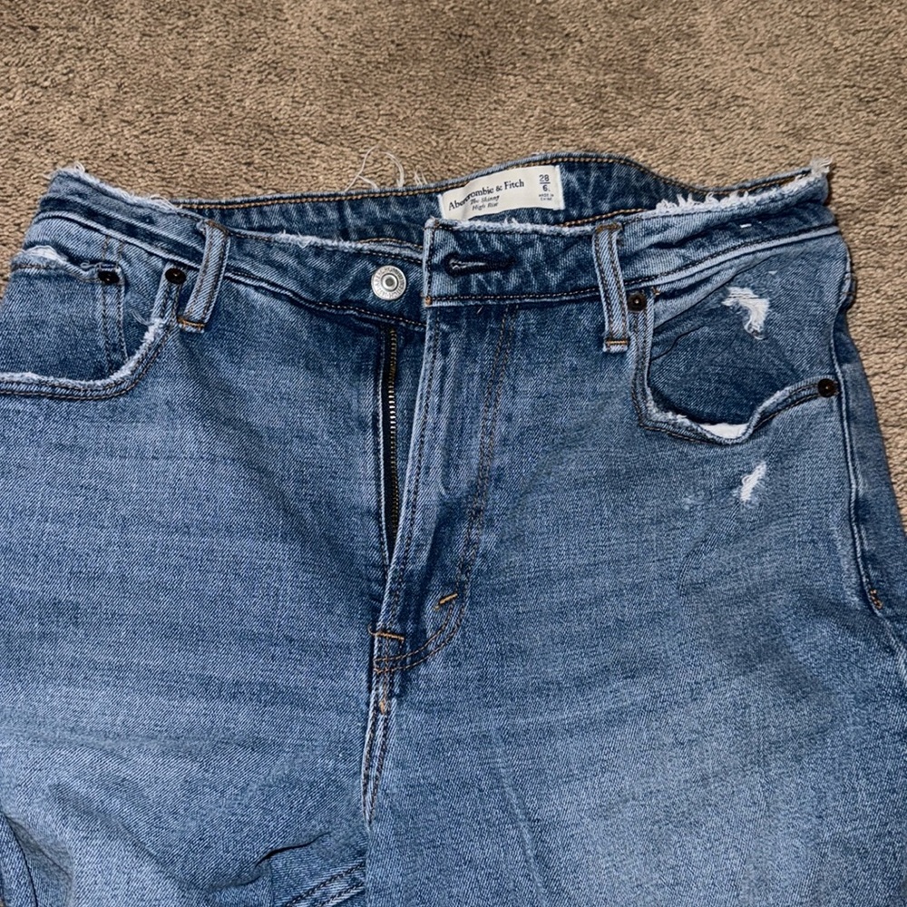 Abercrombie and Fitch Curve Love Skinny High Rise Jean